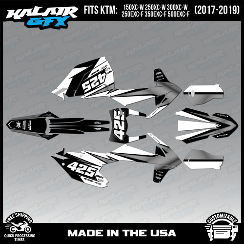 Graphics kit for ktm - for,