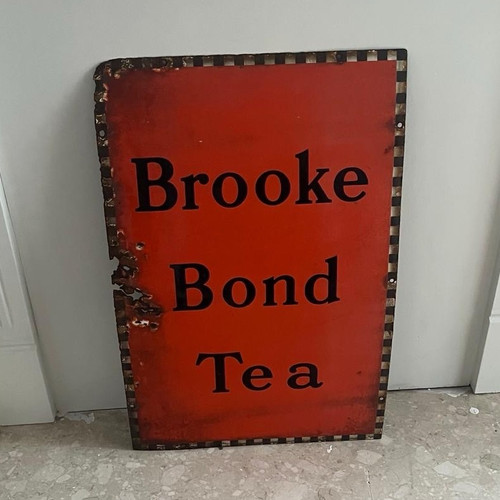 Brooke bond tea red metal - red,