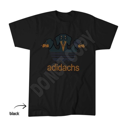 Adidachs dachshund shirt - adidachs, t-shirt