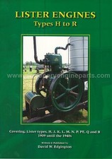 Lister Stationary Engines Type H to R - Book By David Edgington - Lister H J & K