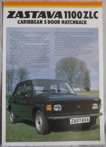 Zastava 1100 zlc caribbean - zastava,