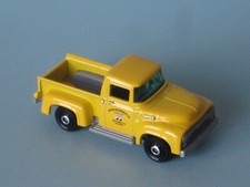 Matchbox 1956 Ford F-100 Pick-Up Yellow Body Toy Model Car Moon Eyes 70mm UB