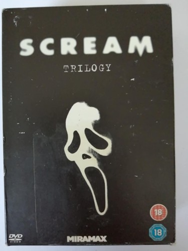 Dvd scream trilogy - movie., box