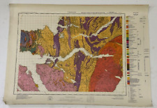 2 X Ordnance Survey Geological Maps, Scotland, Tobermory, Solid & Drift, 1969
