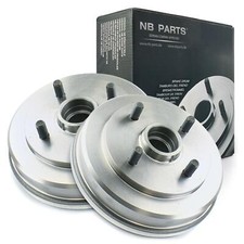 2x Rear Brake Drums for Toyota