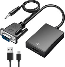 Ltteea VGA to HDMI Adapter