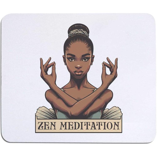Zen meditation girl - 'zen,