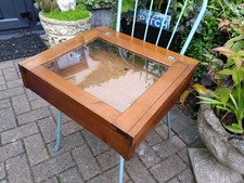 Antique Slant Countertop Glass Display Case