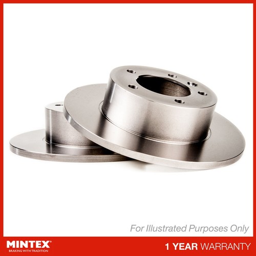 Brake discs solid for - 2x,