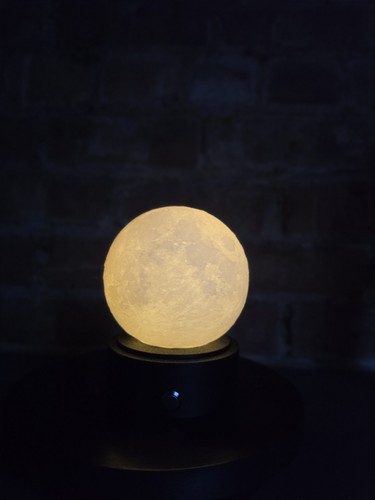 Moon printed lithophane - 3d,