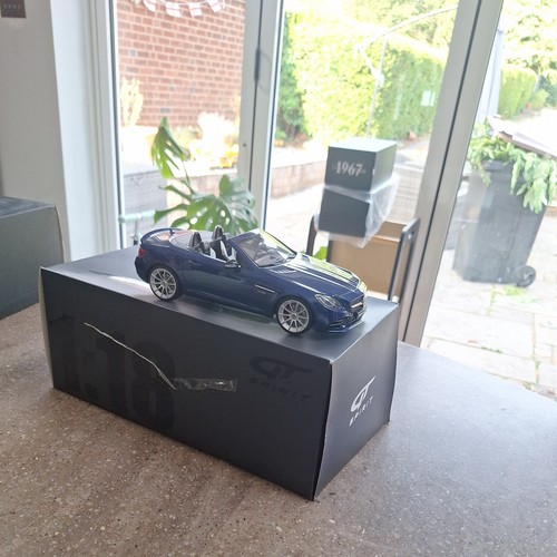 Mercedes benz slc amg blue - slc, 43