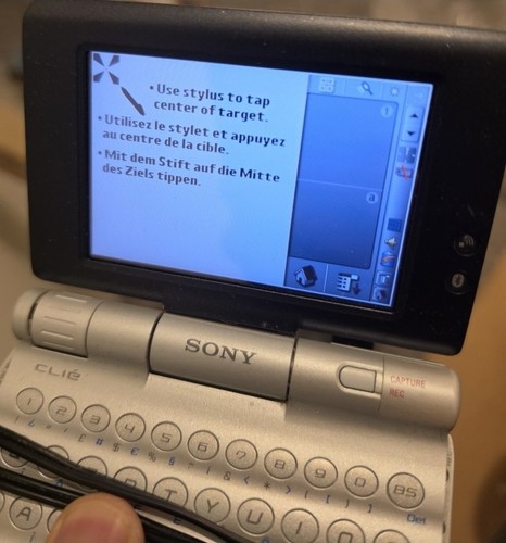 Vintage sony clie handheld - vintage,