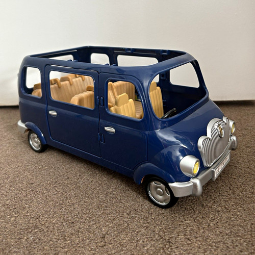 Sylvanian families blue - sylvanian, car
