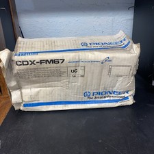 RARE NOS Pioneer CDX-FM67 UC FM 67 6 Disc Multi-CD Universal Car Player