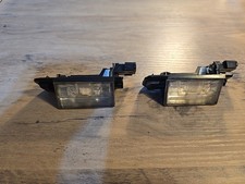 BMW 3 E36 Rear License Plate Lights Pair