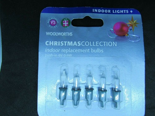 Woolworths xmas bulbs 0 - woolworths, 6v