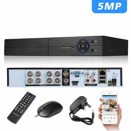 Cctv dvr 5mp 16 - 5mp, 4/8/16