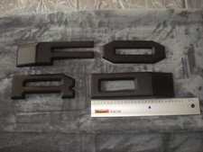 Ford Custom Transit / Raptor / Ranger Style Grille Black Letters BLK