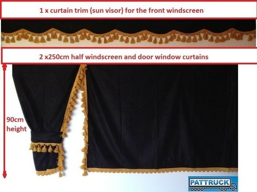 Truck side curtains - side,