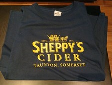 Sheppy's Cider Navy T Shirt