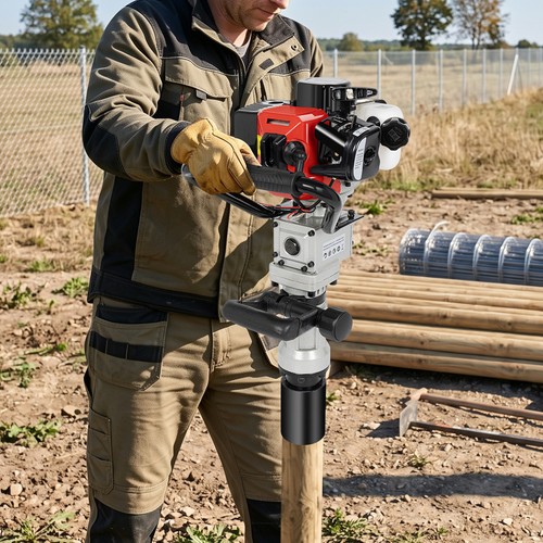Stroke gas powered post - 2,