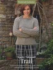 TRAIL Cable Jumper - Knitting Pattern - JAROL PURE BRITISH WOOL ARAN