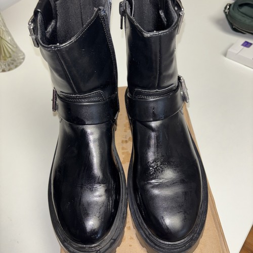 Zara biker boots - zara,