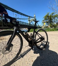 Pinarello F7 Ultrafast Carbon Disc Road Bike Razor Black 53cm Ultegra Di2