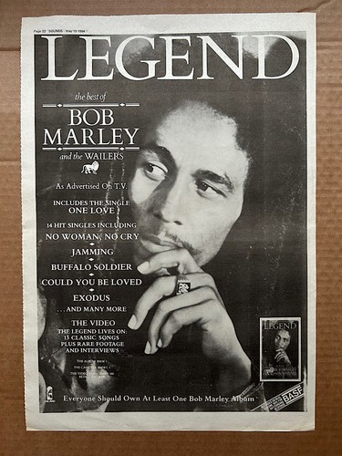 Bob marley legend - marley, (c)
