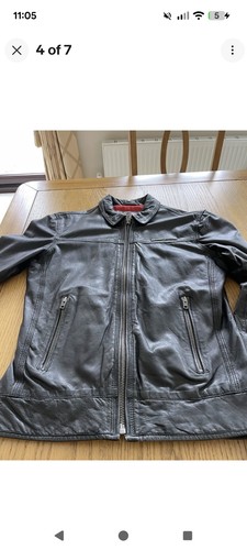 Men superdry leather bike - men's,