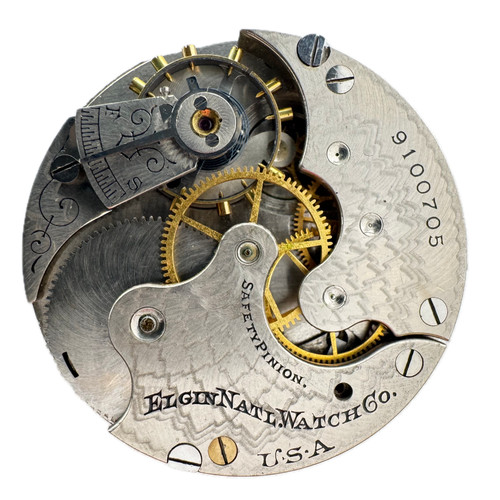 Antique 1901 elgin roman - 6s,