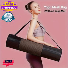 Black Yoga Mat Carrying Bag