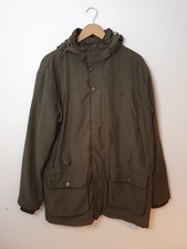 Hoggs Of Fife Strathmoor Hooded Jacket Country Warm Green Farm Hiking Outdoor