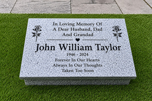 Personalised memorial stone - personalised,