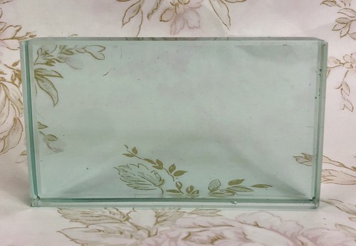 Antique glass block - glass,
