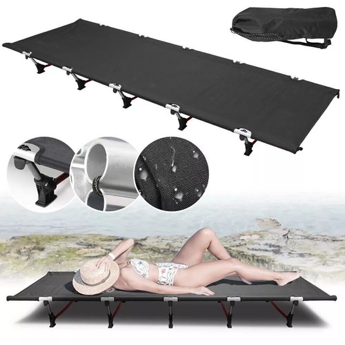 Camping folding bed - bed, camp