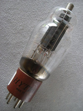 JAN HYTRON 807 Power Output Vacuum Tubes Valves 4 Pin Top Cap Military