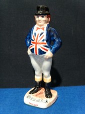 VINTAGE JOHN BULL FIGURE SOUVENIR OF STRATFORD UPON AVON ENGLAND 115mm HEIGHT