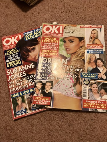 Magazines job lot of 2 - lot,