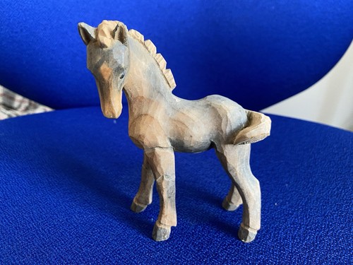 Antique wooden horse - antique,