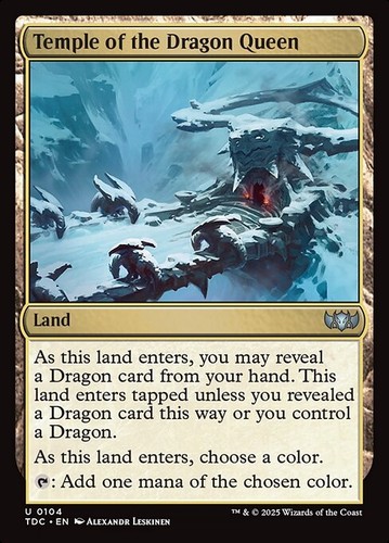 Mtg temple the - mtg,