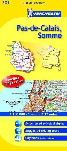Pas calais somme - pas-de-calais,, michelin