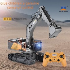 Remote-controlled Alloy Excavator Construction Vehicle Large-scale Model Kid Toy