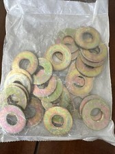 (25) 3/4” USS Flat Alloy Plated/Yellow 79018 Washers Imperial Supplies