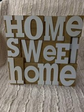 TATTY PACKAGING - Shudehill HOME SWEET Wall Plaque