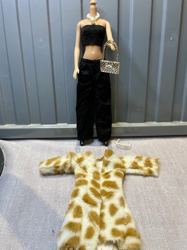 Barbie doll 7pc giraffe - doll,