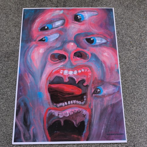 King crimson painting - painting,