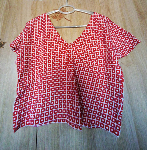 Boden red white geometric - red, &