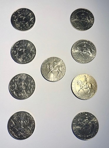 Queen elizabeth 1977 silver - elizabeth, ii
