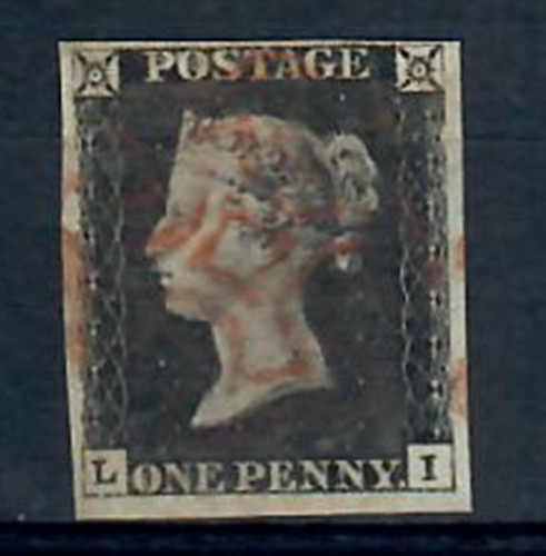 1840 penny black - 1d,